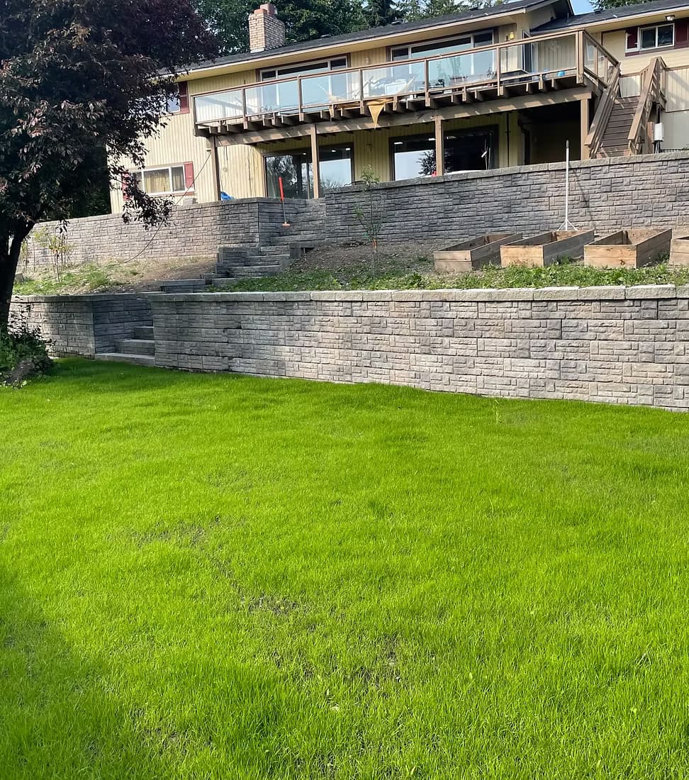 Land shaping and site work project photo from PACH NW At Home Oasis